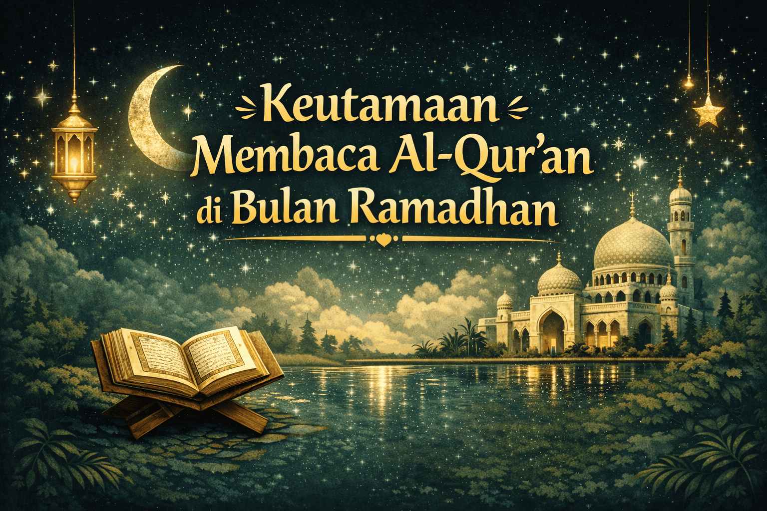 Keutamaan Membaca Al-Qur'an di Bulan Ramadhan