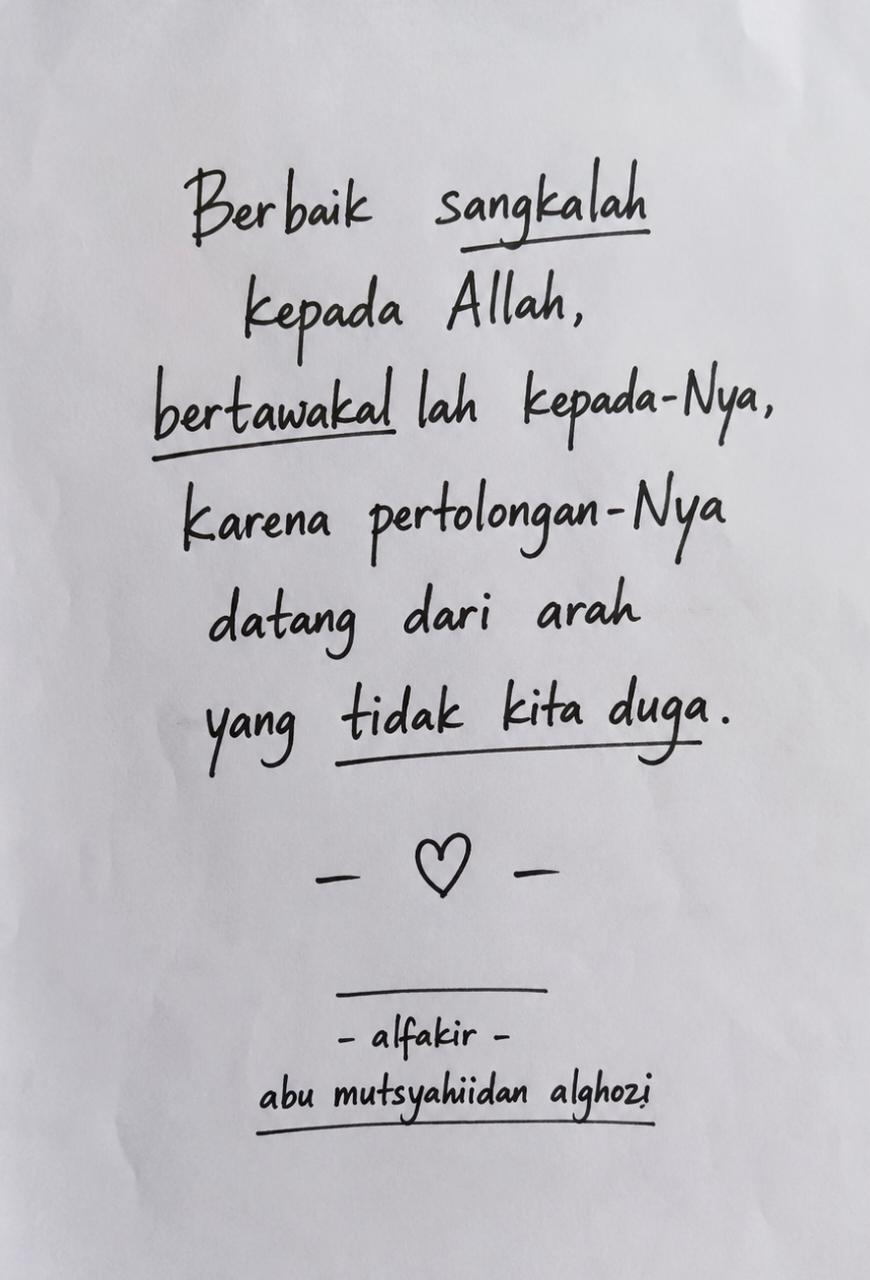 Di Saat Jalan Terlihat Buntu